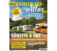 promobil Stellplatz-Atlas 01/2025: Günstig und Gut