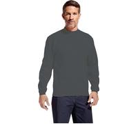 promodoro Sweat pour hommes 80/20 taille M gris acier 80 % coton / 20 % PES