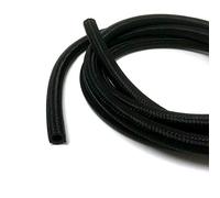 PROMOLINK Tuyau de carburant 3,2 mm x 1 m - Tuyau de carburant/diesel avec tresse textile - Eau, essence, huile, gaz - Qualité robuste pour véhicules/atelier - Flexible/résistant à la flexion