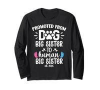 Promoted from Dog Big Sister to Human Sister 2026 Dog Sister Manche Longue