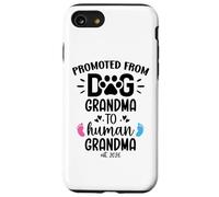 Promoted from Dog Grandma to Human Grandma est 2026 New Nana Coque pour iPhone SE (2020) / 7/8
