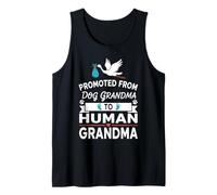 Promoted from Dog Grandma to Human Grandma Paws Débardeur