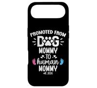 Promoted from Dog Mommy to Human Mommy est 2026 1st Time Mom Coque pour iPhone Air