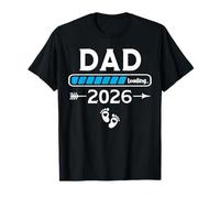Promoted to Dad 2026 Loading Baby Shower Baby Announcement T-Shirt