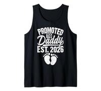 Promoted to Daddy Best Dad Funny Father's Day Père-Mari Débardeur