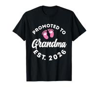 Promoted to Grandma est. 2026 Baby Announcement for Grandma T-Shirt