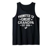Promoted to Great Grandpa Est 2026 Pregnancy Announcement Débardeur