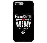 Promoted to Mimi Est 2026 Mimi to Be 2026 Baby Announcement Coque pour iPhone 7 Plus/8 Plus