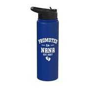 Promoted to Nana 2027 First Time Grandma New Coming Soon Stainless Steel Insulated Water Bottle