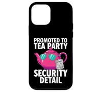Promoted to Tea Party Security Detail Funny Dad Coque pour iPhone 12 Mini