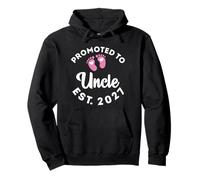 Promoted to Uncle est. 2026 Baby Announcement for Uncle Sweat à Capuche