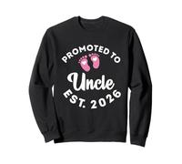Promoted to Uncle est. 2026 Baby Announcement for Uncle Sweatshirt