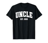 Promoted to Uncle Est. 2026 Baby Announcement T-Shirt