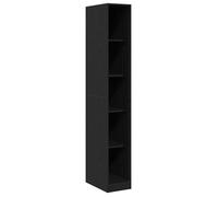 PROMOTION Armoire - chêne noir - 30 x 50 x 200 cm, faite Bois solide. 57032 - BestMeuble