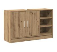 PROMOTION Armoire sous lavabo Chêne artisanal 90x29x55 cm - Bois d'ingénierie 62796 - BestMeuble