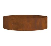 PROMOTION Bac à fleur - Planteur - acier corten marron Acier corten Grand Durable 88015 - BestMeuble