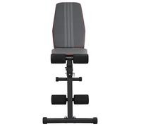 PROMOTION Banc de Poids Réglable Pliable 230 kg Acier Noir 39982 - BestMeuble