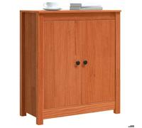 PROMOTION Buffet bahut/Armoire - Commode - VENTE-FLASH - Brun cire 70x35x80 cm Pin massif 506345