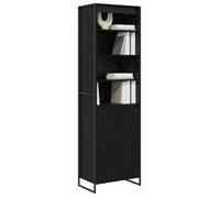 PROMOTION Buffet bahut/Armoire de salon - Commode - VENTE-FLASH - Armoires Hautes 2 pcs Chêne noir 60x36x300 cm 378626