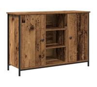 PROMOTION Buffet salle à manger,Commode Salon - Bois ancien 100x35x70 cm - Bois d'ingénierie et acier 58887 - BestMeuble