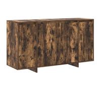 PROMOTION Buffet salle à manger,Commode Salon - chêne fumé Chêne Fumé Bois 135 x 41 x 75 cm Rangement 64838 - BestMeuble