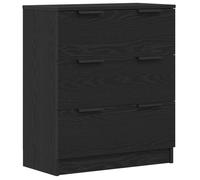 PROMOTION Buffet salle à manger,Commode Salon - chêne noir 60x30x70 cm - Bois d'ingénierie 37341 - BestMeuble