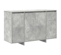 PROMOTION Buffet salle à manger,Commode Salon gris béton Gris béton Mélamine 120 x 41 x 75 cm 19692 - BestMeuble