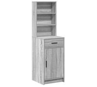 PROMOTION Buffet salle à manger,Commode Salon Gris Sonoma 40x41x135 cm - Bois d'Ingénierie 62393 - BestMeuble