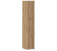 PROMOTION Buffet salle à manger,Commode Salon haut Chêne artisan 30x42.5x185 cm - Bois d'ingénierie 92952 - BestMeuble