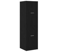 PROMOTION cabinet apothicaire Chêne noir 40x41x144,5 cm - Bois d'ingénierie 80559 - BestMeuble