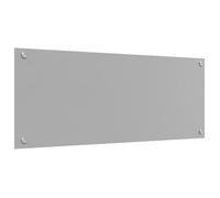 PROMOTION Éclairage de Crédence de cuisine Fond de Hotte - gris clair 100x40x0 6 cm en verre trempé 22117 - BestMeuble