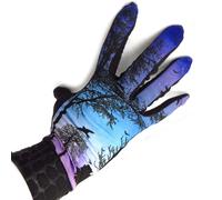 Promotion ! Gants Créateur 'aube' Bleu Violet