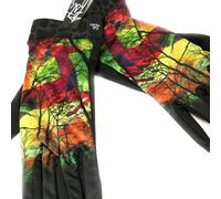Promotion ! Gants Créateur 'diane' Noir Tutti Frutti