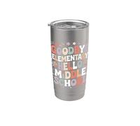 Promotion Goodbye Elementary Hello Middle School Gobelet isotherme en acier inoxydable double paroi