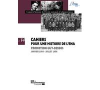 Promotion Guy Desbos - janvier 1954-juillet 1956 - Collectif - Documentation Francaise - broché - Etude