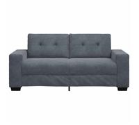 ""Promotion janvier"" Canapé causeuse - mango - Petit double - gris foncé 140 cm - velours SS1954