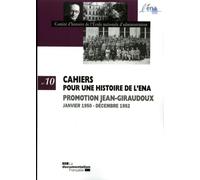 Promotion Jean Giraudoux 1950-1952 - COMITE D'HISTOIRE DE - Documentation Francaise - broché - Etude