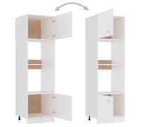 ""Promotion mai"" * Armoire à micro-ondes ""Lyon"" - Buffet de cuisine - Blanc EU7753802546