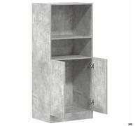 ""Promotion mai"" * Armoire de cuisine - Buffet de cuisine - gris béton 57x41,5x131,5 cm bois ingénierie EU8932860124