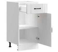 ""Promotion mai"" * Armoire de cuisine - Buffet de cuisine - Lucca blanc brillant bois ingénierie EU9765853709