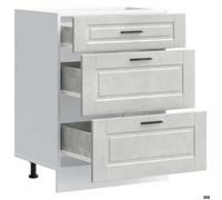 ""Promotion mai"" * Armoire de cuisine - Buffet de cuisine - Porto gris béton EU8216854263