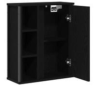 ""Promotion mai"" * Armoire murale de salle de bain - Meuble murale, miroir chêne noir 50x21x60 cm EU2493861902