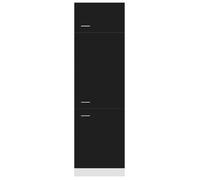 ""Promotion mai"" * Armoire réfrigérateur ""Lyon"" - Buffet de cuisine - Noir EU9226802539