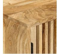 ""Promotion mai"" * Buffet bahut - Armoire de rangement - avec 2 portes 55x35x70 cm bois massif de manguier EU4302354983