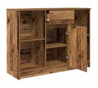 ""Promotion mai"" * Buffet bahut - Armoire de rangement - avec tiroir vieux bois 101x35x76 cm EU5831861569