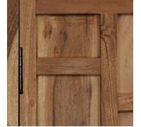""Promotion mai"" * Buffet bahut - Armoire de rangement - Bois d'acacia solide 60x35x76 cm Marron EU4338246135