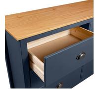 ""Promotion mai"" * Buffet bahut - Armoire de rangement - Hill Gris 125x40x80 cm Bois de pin solide EU5083288985