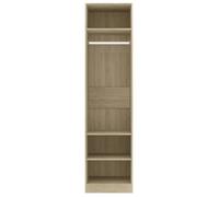 ""Promotion mai"" * Garde-robe - Armoire de chambre - Porte-vetement - Chêne sonoma 50x50x200 cm EU10316800237