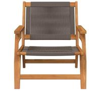 ""Promotion mars"" * Mobilier de jardin - YUYUE - Meuble d’extérieur - lot de 2 - Fauteuil de jardin - Gris 67x76x73 cm_9687809