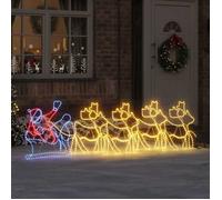 Promotion octo - Décoration LED de Noël Multicolore 69x79 cm PVC vci7526319